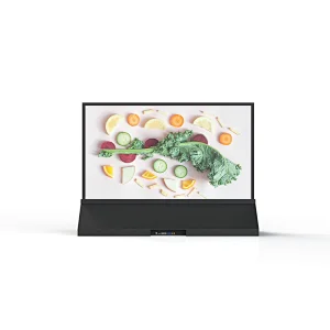 Transparent oled touch screen