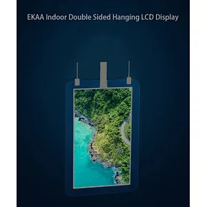 Ultra-thin ceiling double sides displays