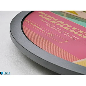 circular lcd screen for outdoor or indoor