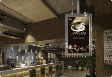 Digital Signage for Coffee shop