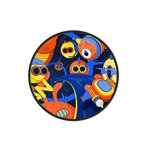 Round lcd displays