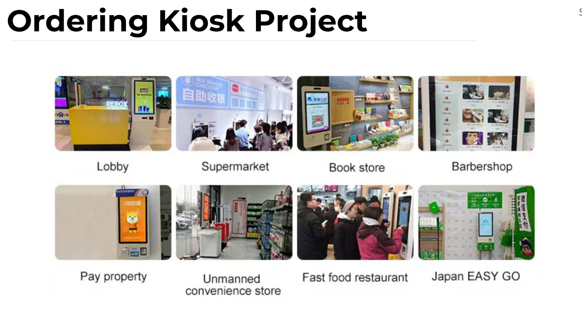 Self-Service Ordering/Payment Kiosk