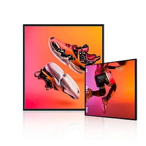 Square lcd display