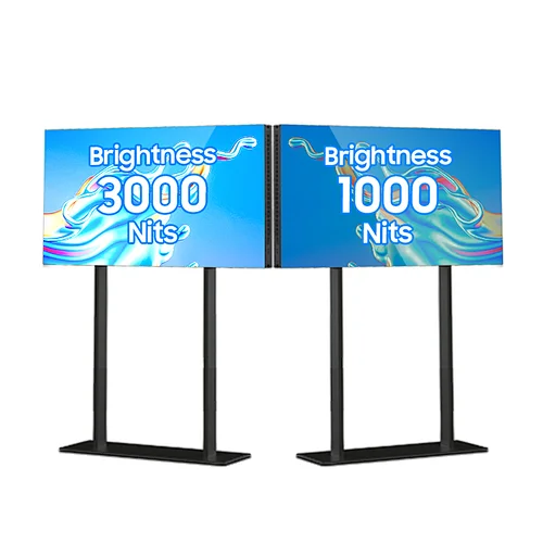 double sided digital display