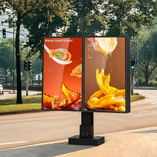Two Screens Outdoor QSR Drive-thru Menu Boards