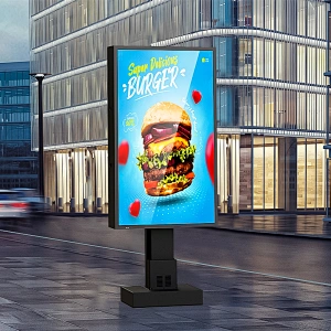 QSR DRIVER-THRU System Menütafeln für den Außenbereich