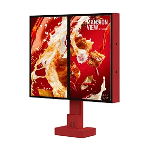 Two Screens Outdoor QSR Drive-thru Menu Boards