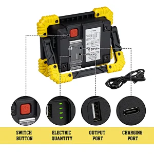 10w 20w 30w  best led work light rechargeable made in china