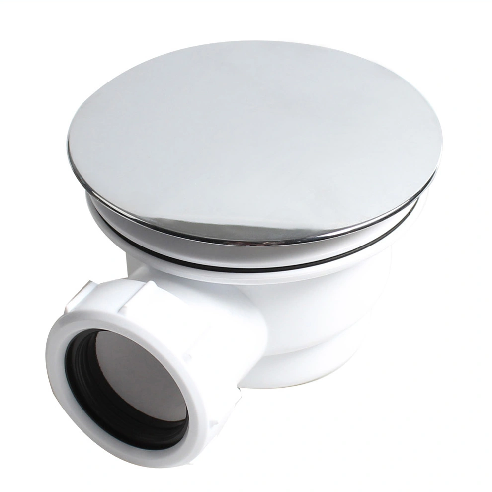 OPITRUELY Plsatic Fast Flow Easy Clean Shower Tray Waste