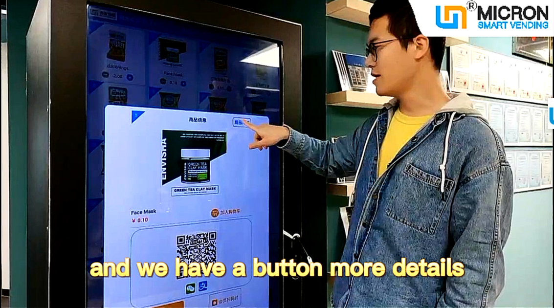 touch screen smart Vending machine 