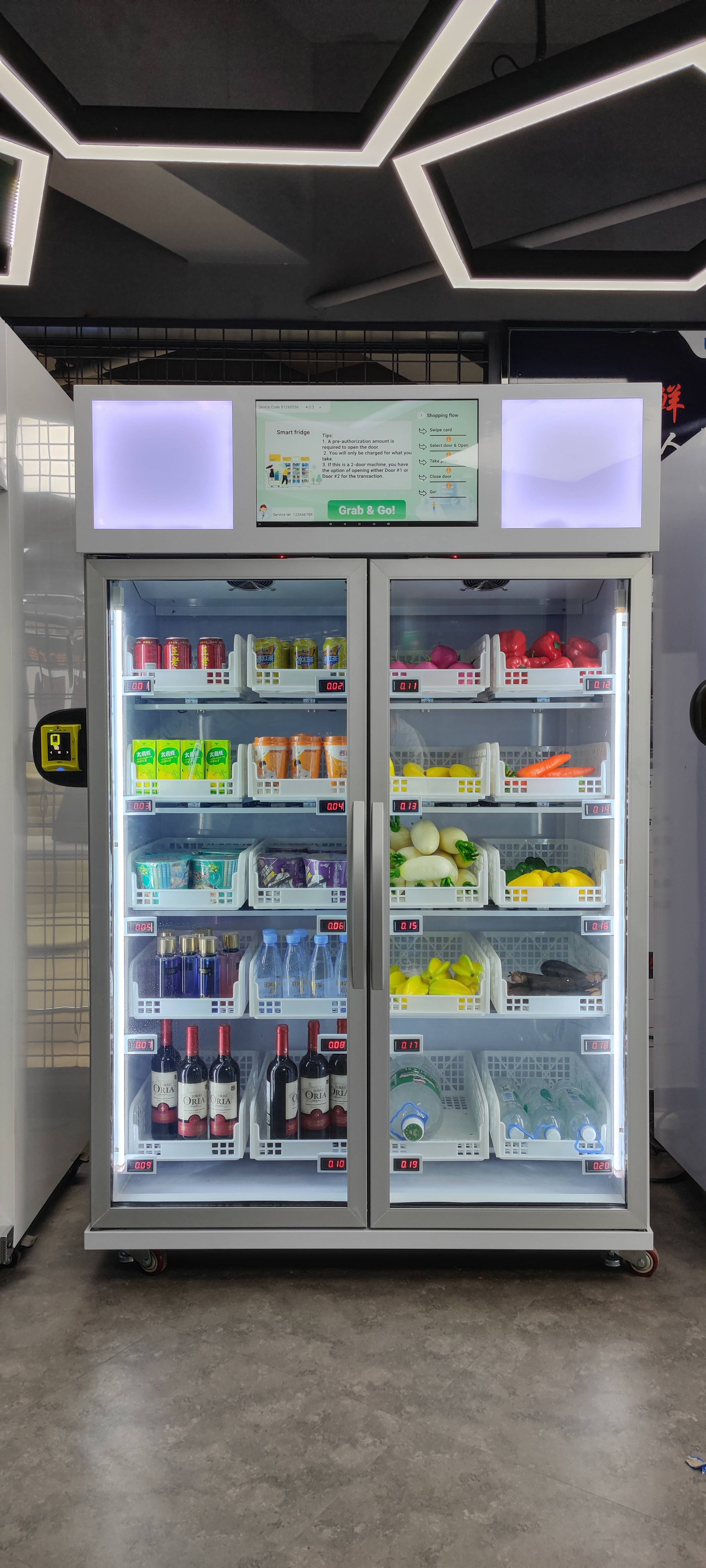 sandwich vending machine salad refrigerator vending machine