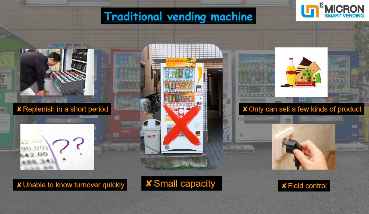 cooked food meal vending machine combo smart machine with big capacity and touch screen