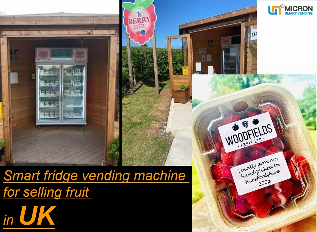 UK: Fruit vending machine in UK