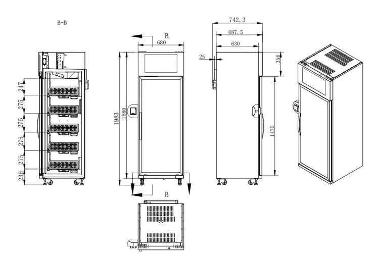dimension of ice cream vending machine ice cream vending machine size