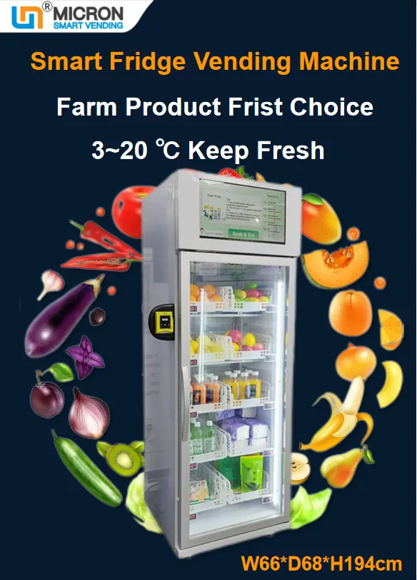 Where to buy? China No.1 smart fridge vending machine exporter/supplier here