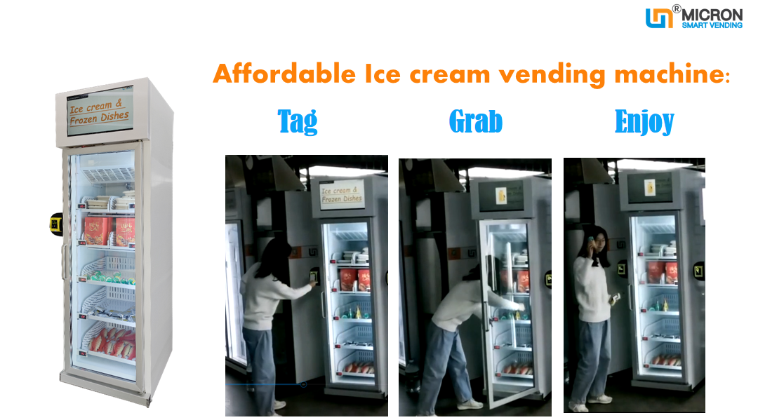 Affordable Ice cream vending machine available here