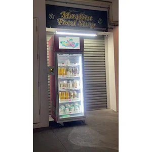 Snack and drink vending machine in Singapore
