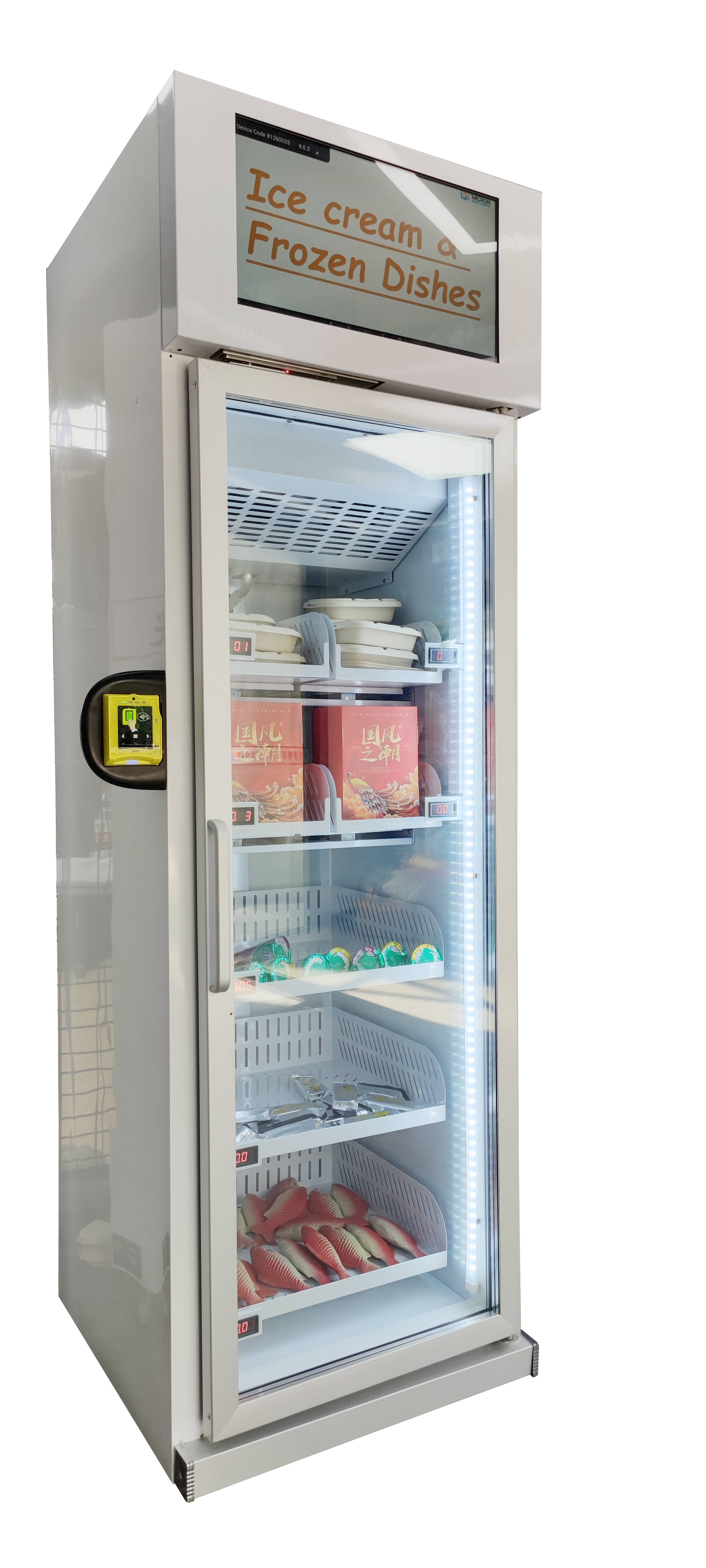 frozen food vending machines