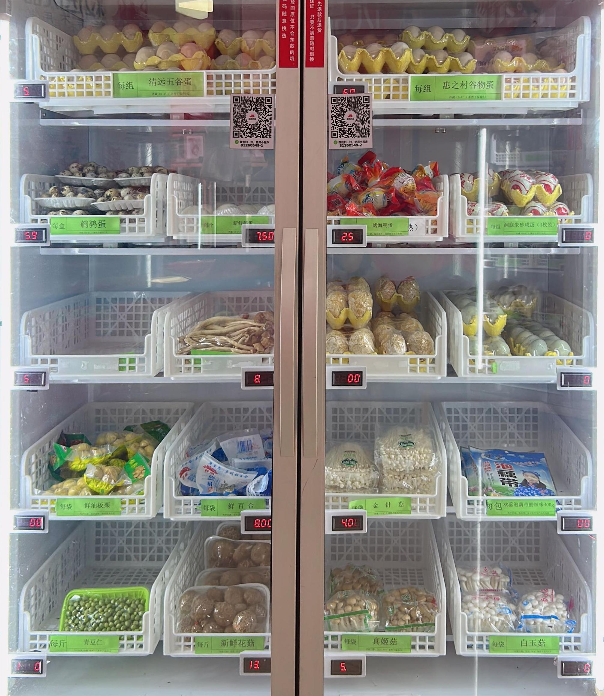 vending machine convenience store Smart Fridge Vending Machine for Fragile Products (3~20℃)