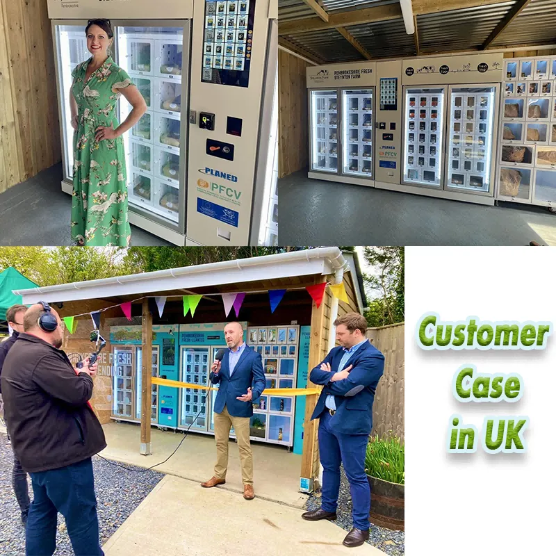 vending machine convenience store locker vending machine for selling farm products in UK