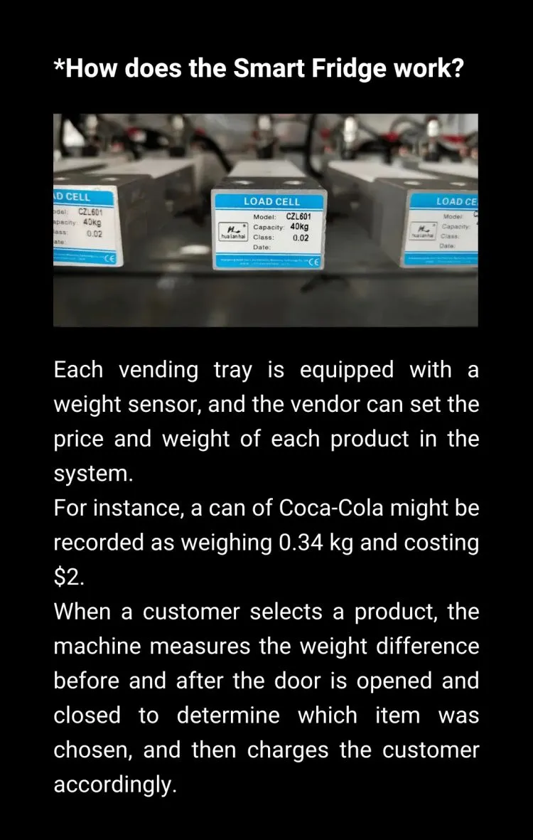 how does frozen vending machine work? custom ice cream vending machine for frozen food cold drinks