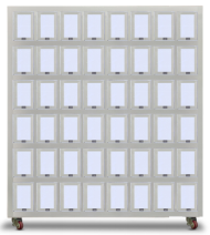 Micron room-temperature locker vending machine customized lockers 48 lockers