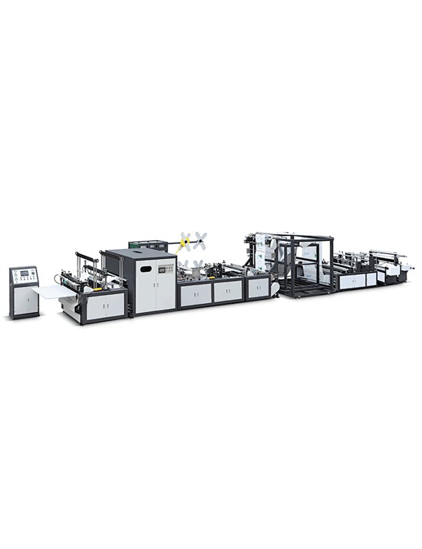 non woven box bag making machine