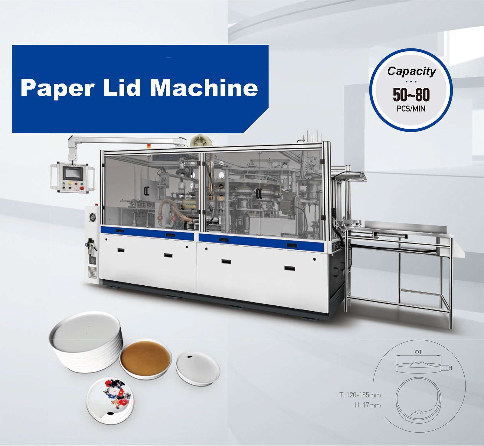 paper lid making machine