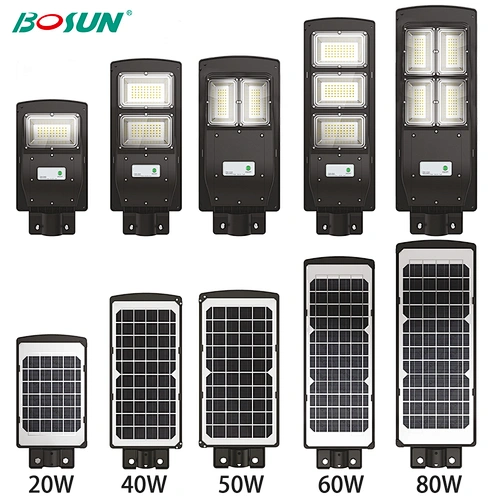 All in one solar street light BS-ABS-20W/40W/50W/60W/80W for wholesale/project