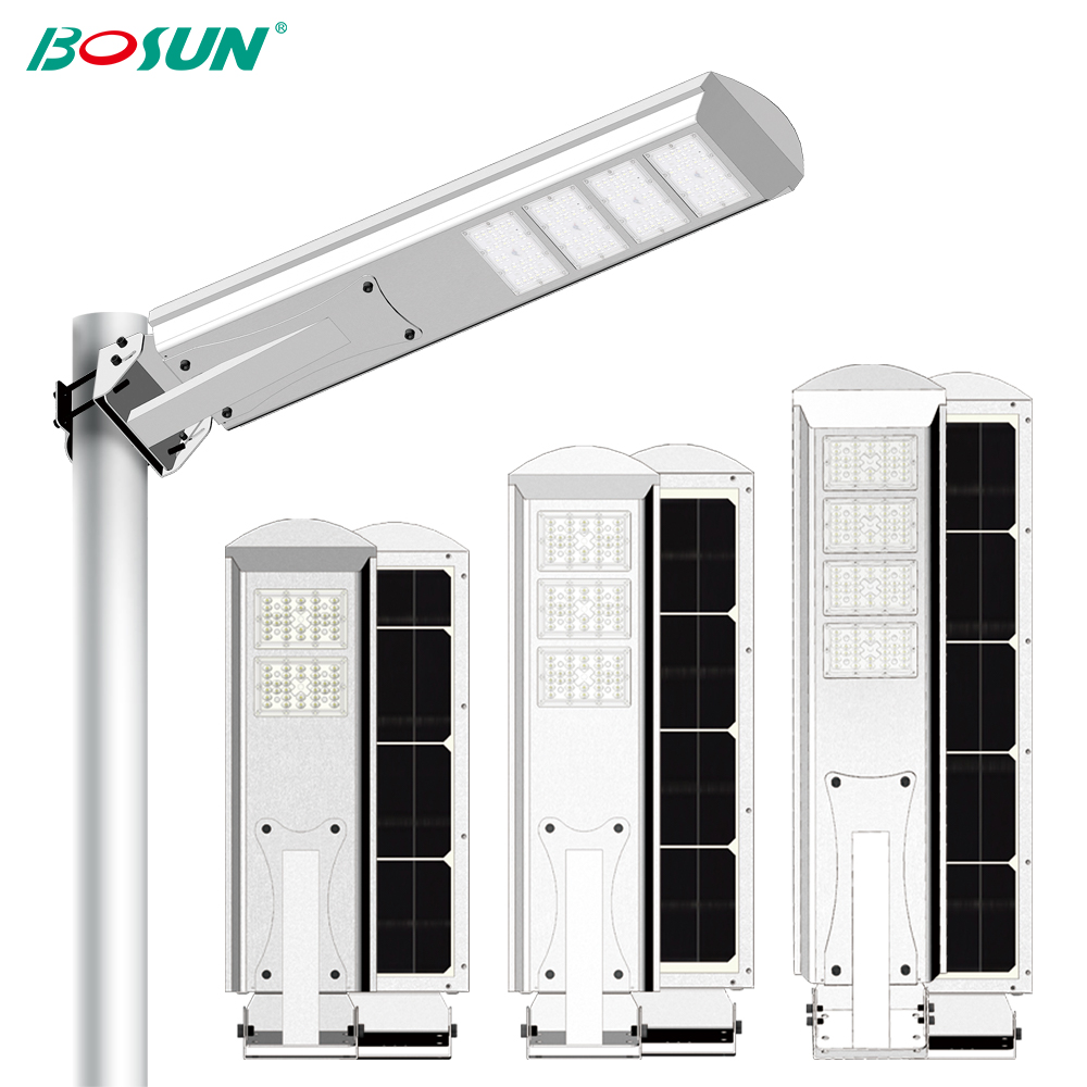 GEBOSUN High power aluminum outdoor 60w all in one solar led