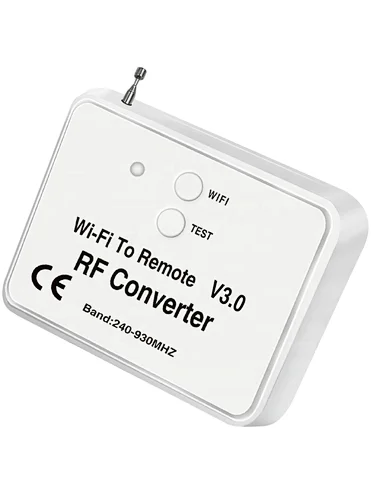 RF Converter Wi-Fi To RF remote control signal transponder