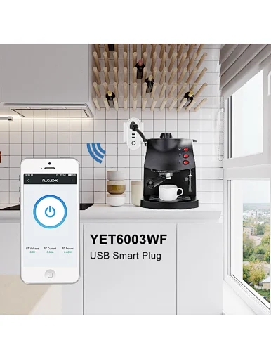 small and convenient Universal WiFi USB Smart Plug