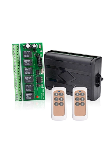 RF 6 channel Wireless receiver
