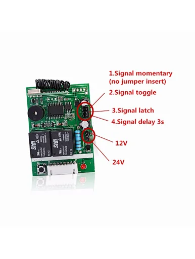 2 channel automatic door controller