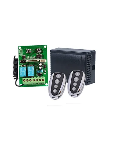 DC 12V 2CH Channel Wireless RF Remote Control Switch Transmitter Receive