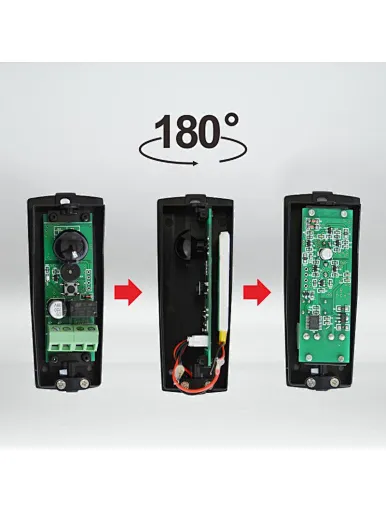 Motion positioning infrared detector