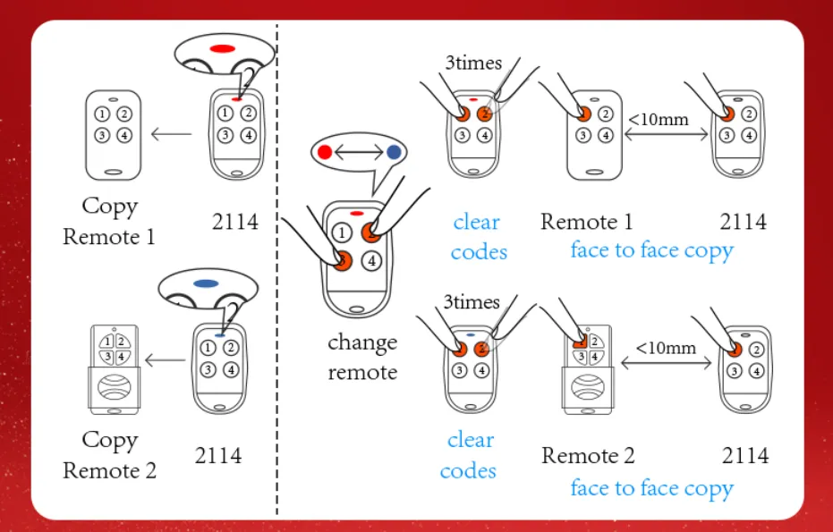remote control duplicator