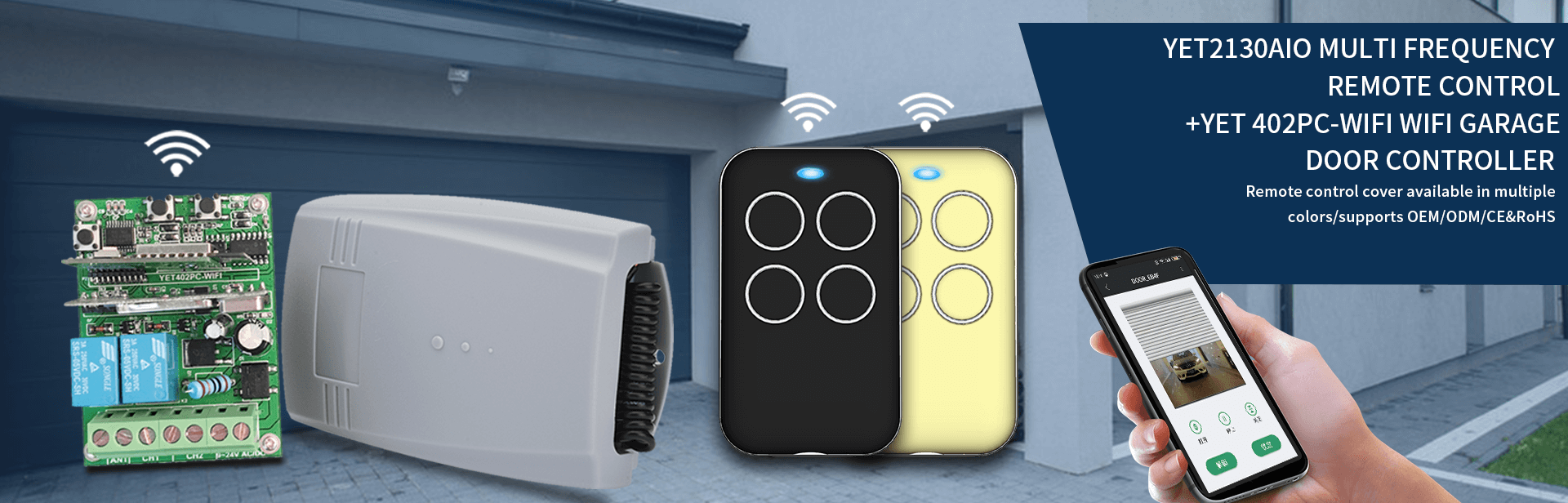 wifi garage door controller
