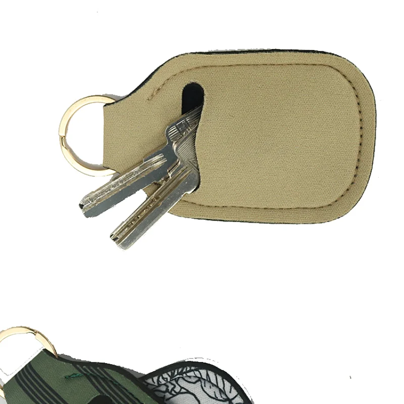 Hot Selling Best Promotional Gift beautiful neoprene key chain