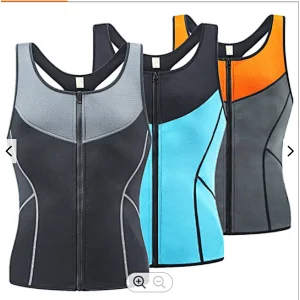 Workout Men Neoprene Sauna Weight Lifting Slimming Sweat Shirt Shaper Waist Trimmer Vest