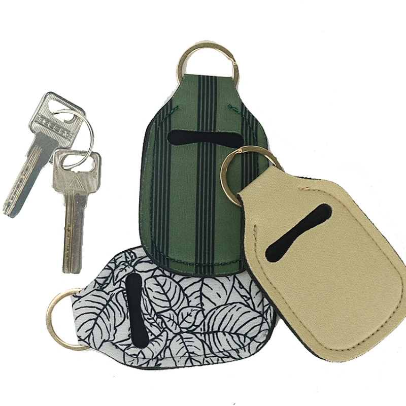 Hot Selling Best Promotional Gift beautiful neoprene key chain
