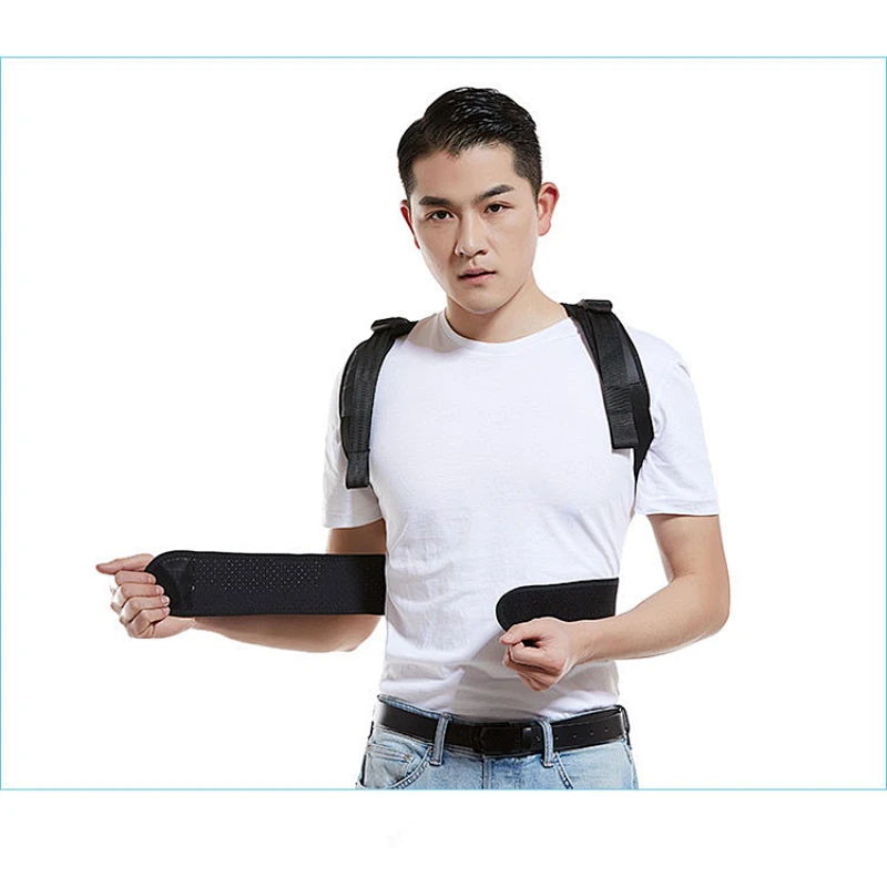 HotSale men women Adjustable Magnetic Posture Corrector Corset Back Support Belt Lumbar Support Sports Safety Straight Corrector