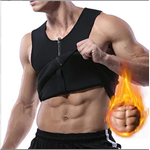 Outdoor Hot Men Shaper Sports Fitness Sweat Corset Vest Neoprene Corset