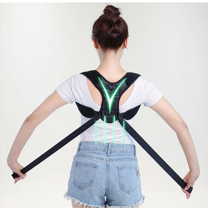 HotSale men women Adjustable Magnetic Posture Corrector Corset Back Support Belt Lumbar Support Sports Safety Straight Corrector