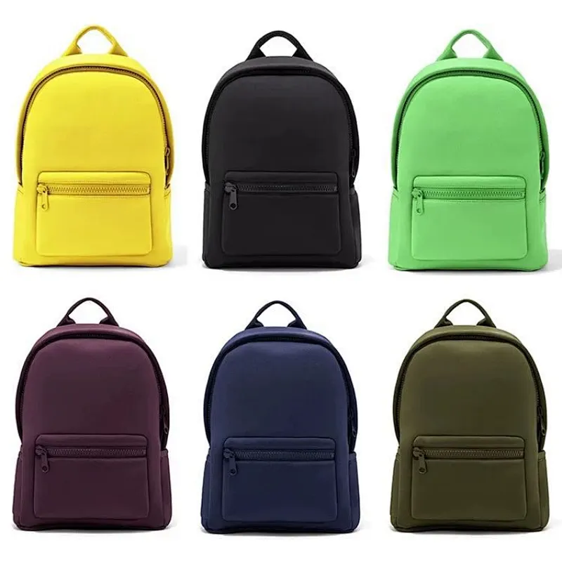 fashion custom daily use backpack waterproof neoprene backpack