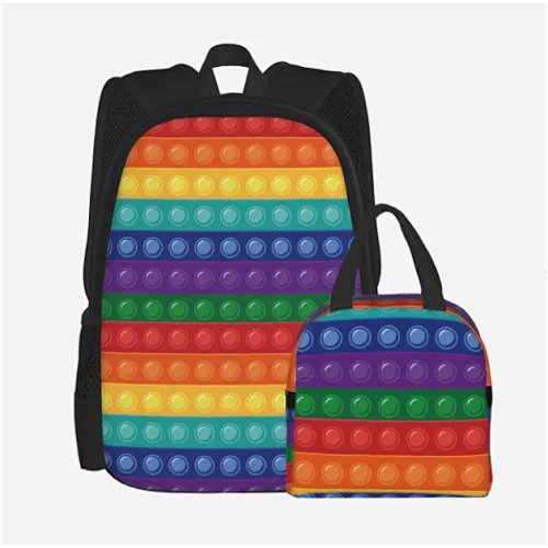 Pop It Kids school bag