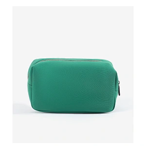 Whosale small handbags custom zipper cosmetic purse case neoprene travel organizer bag mini makeup pouch