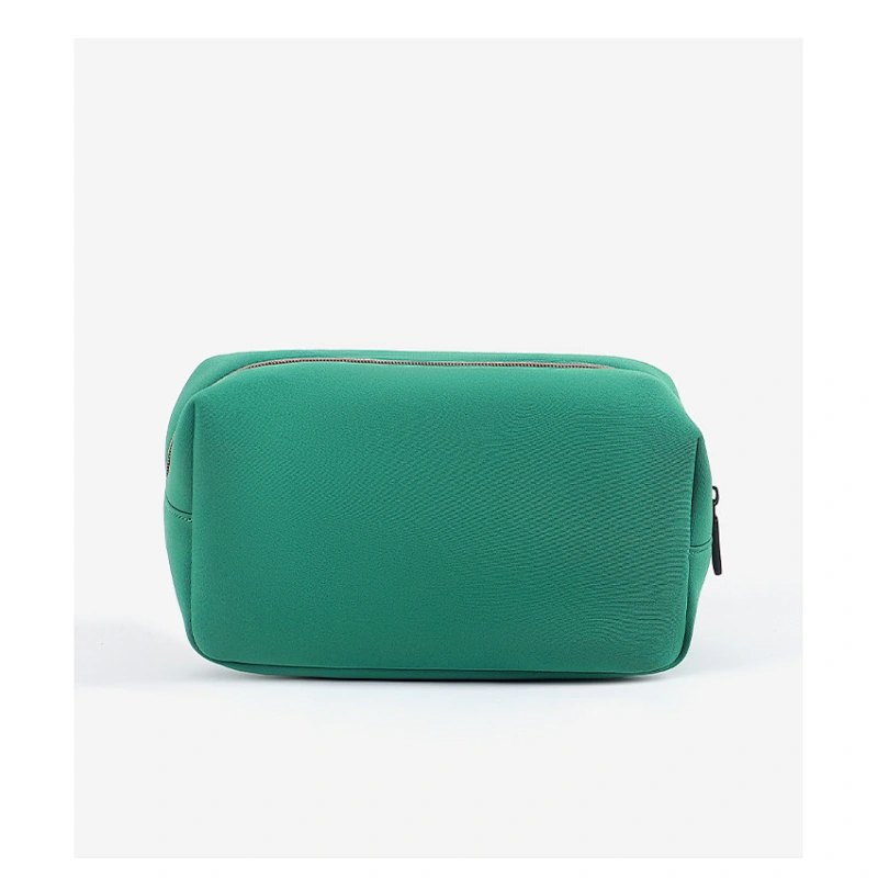 Whosale small handbags custom zipper cosmetic purse case neoprene travel organizer bag mini makeup pouch