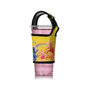 Reusable Cotton Material Drink Cup Carrier Coffee Beverage Holder with Handle Milk Tea Pocket