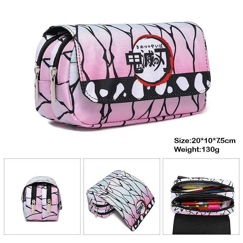 office & school custom print pencil bag waterproof zipper bag